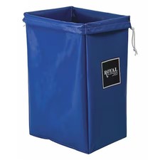 Royal Basket Trucks G00-Bbx-Hbn Open Top, Vinyl, Hamper Bag, Blue