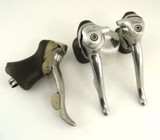 FOR PARTS 2 Shimano RX-100 8-speed STI ST-A550 SHIFTERS + 1 Ultegra Brake Levers