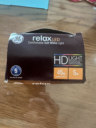 GE Relax 2-Pack 45 W Equivalent Dimmable Soft White R20 LED Light Bulbs Dwk - Picture 5 of 5