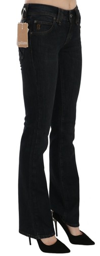 GALLIANO Jeans Blue Mid Waist Straight Casual Women Denim Pants s. W26 RRP $350 - Picture 2 of 9