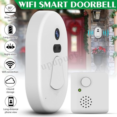 Home Smart Wifi Doorbell Ring Wireless Hd Camera Phone Photo Door