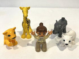 LEGO DUPLO MY FIRST BABY ZOO 4962 COMPLETE BUILDING SET W/ ANIMAL FIGURES 2014