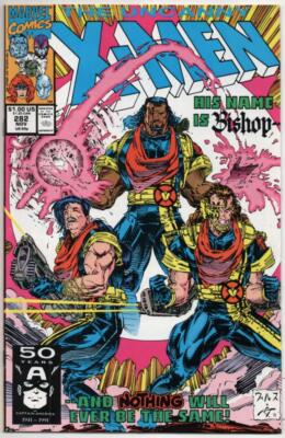 X-MEN 282, NM, Wolverine, Bishop, Jim Lee, Uncanny, 1991, more in store