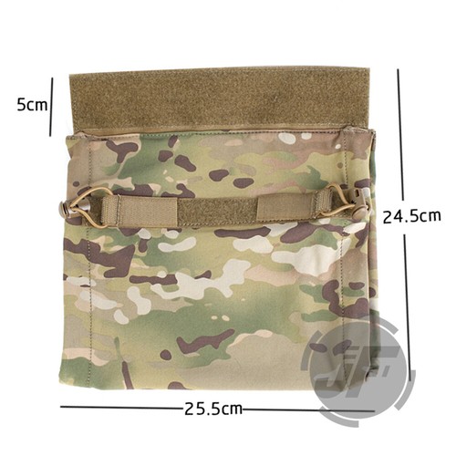 Tactical Jacket Stash Pouch Dangler Dump Drop Pouch for Plate Carrier Vest Belt - Picture 10 of 14