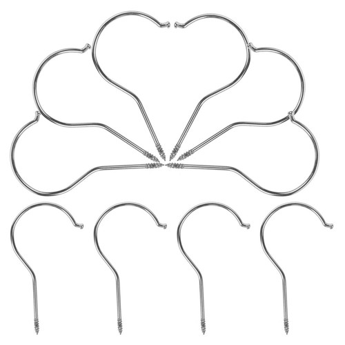 10 Pcs Plastic Trouser Hook Hanger Clothes Hangers Connecting Hooks - Imagen 10 de 12
