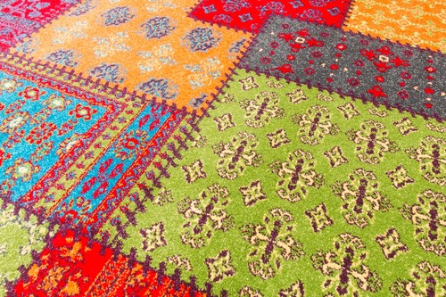 Funky Bright Rainbow Rugs Modern Multi Coloured Thick Runner Large Rug Cheap Mat - Picture 35 of 36