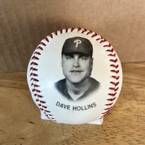 1994 Burger King Phillies Baseball Lenny Dykstra & Dave Hollins Fotoball Ball - Picture 3 of 4