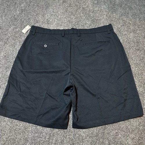 NEW Amazon Essentials Shorts Mens 40 Blue Chino High Rise Slash Pockets - Picture 2 of 13