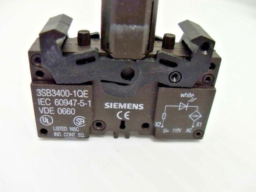 ⭐NEW IN BOX⭐ SIEMENS 3SB3 657-0AA61 LED ILLUMINATED PUSHBUTTON FREE SHIPPING - Picture 9 of 11