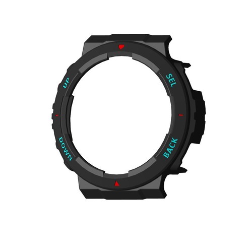 Frame Edge Shell PC Screen Protector Protective Case for Amazfit Active Edge - Zdjęcie 10 z 16