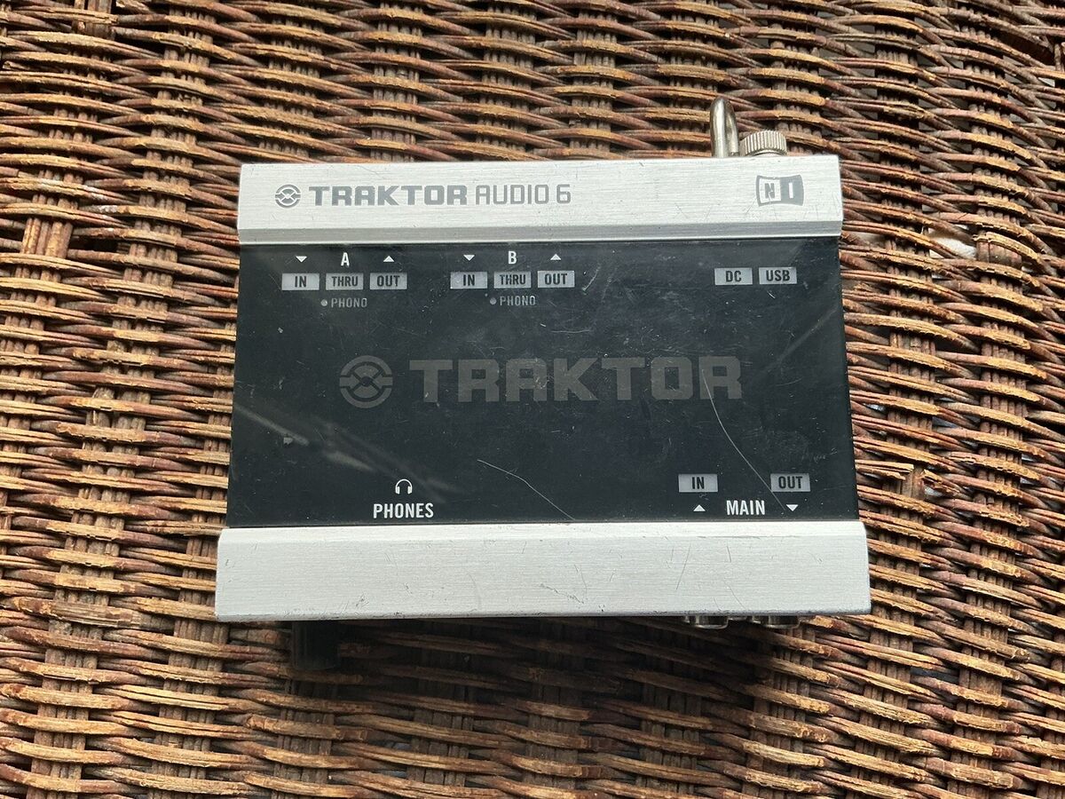 Native Instruments TRAKTOR SCRATCH A6 Audio Interface. | eBay Native Instruments TRAKTOR SCRATCH A6 Audio Interface. | eBay