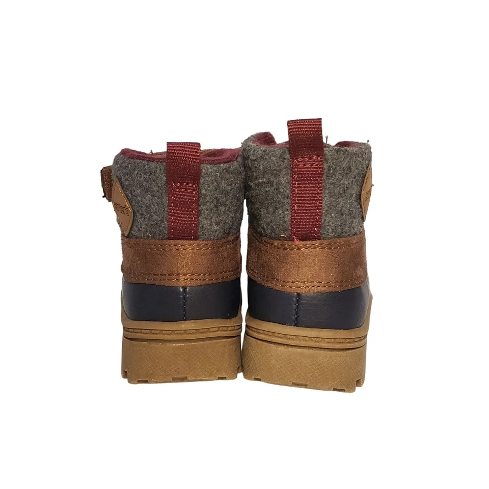 EUC Carter's Boys Freddie Duck Boot Tan/Navy Infant Size 5M - Image 4 of 4