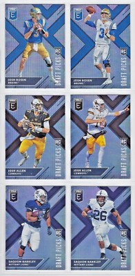 2018 Panini Collegiate  Elite Draft Picks, Complete Your Set  (18 PFElite)