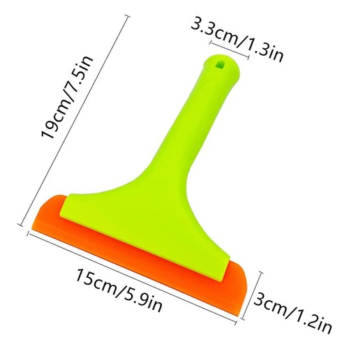 New Long Handle Super Flexible Silicone Squeegee Water Shower-Squeegee J4U1 - Picture 2 of 10