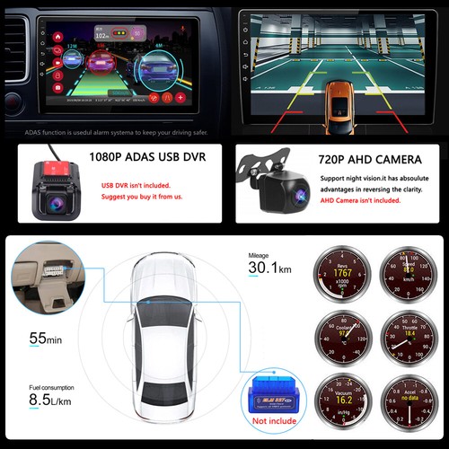 For Nissan Sentra Sylphy 2012-2016 10.1" CarPlay Car Stereo Radio Android 12 GPS - Bild 15 von 16