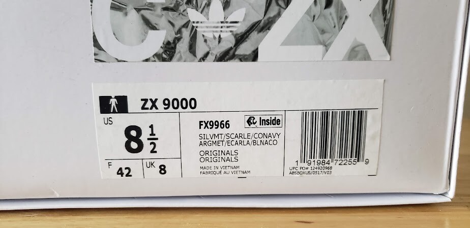 新品 adidas originals KC8797 Sサイズ Concepts X ZX 9000 'A ZX Series Boston Marathon' - Adidas