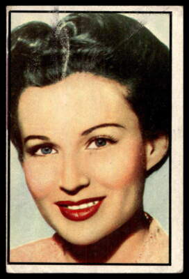 1953 Bowman Television & Radio Stars #76 Florence Williams Low Grade