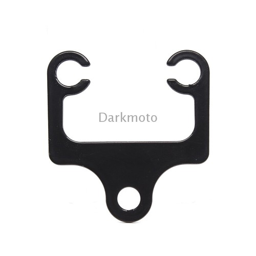 Motorcycle Tachometer Speedometer Gauge Mount Bracket Universal Holder Black Kit - Bild 11 von 11