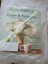 Real Simple Magazine January 2020 Calm & Relaxed Life Made Easier Brand New