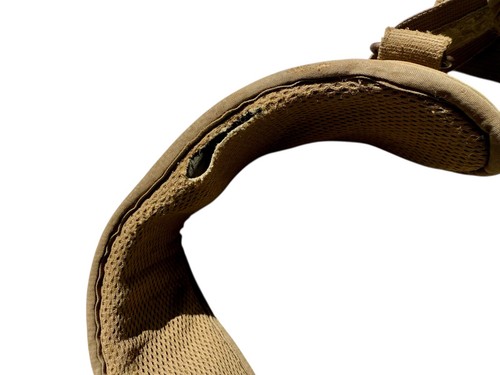 DAMAGED USMC FILBE Coyote Padded Sub War Belt Hip Belt Marine Corps - Large - Picture 4 of 6