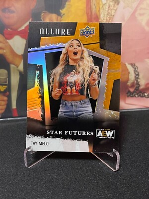 Tay Melo # 2022 UD AEW All Elite Wrestling ALLURE STAR FUTURES SUNRISE #137