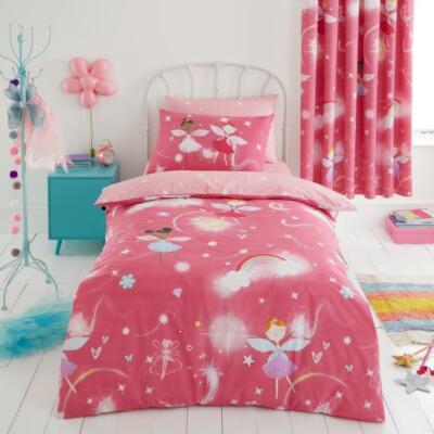 FAIRY BUDDIES PINK Duvet Cover With PillowCase/Sheet Set Girls Boys Kids  Bedding Australia