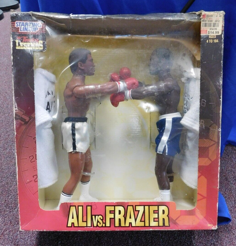 1998 Ali vs Frazier Starting Lineup Timeless Legends Action Figures Kenner NIB