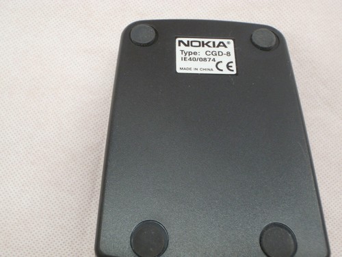 NOKIA CGD-8 BASE DE CARGA DE TELÉFONO MÓVIL IE 40/0874 CARGADOR DE BATERÍA GENUINO - Imagen 4 de 6