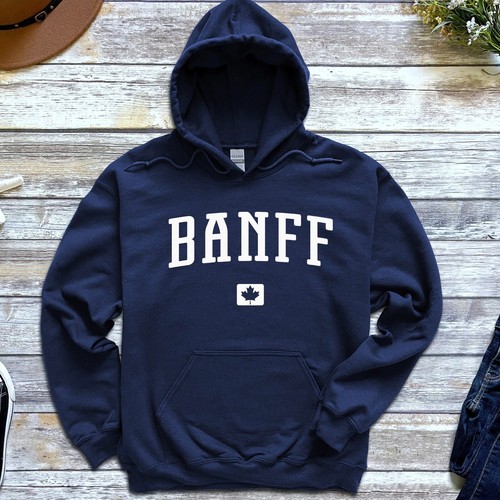 Banff Hoodie | Banff Canada Pullover Hoodie | Alberta, Canadian, Banff Vacation - Picture 6 of 9