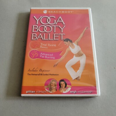 Yoga Booty Ballet: Total Toning Basics Advanced Fat Burning Workout (DVD)