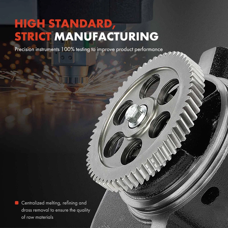 Engine Water Pump for Ford AT9513 96-98 L9000 Freightliner FLB Kenworth Diesel - Image 3 of 4