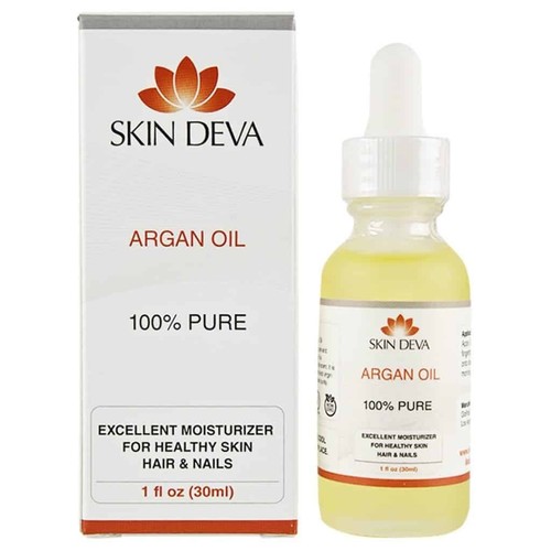 Skin Deva Pure Organic Argan Oil - Best for Hair, Skin, Face & Nails - 1 oz - Picture 2 of 2