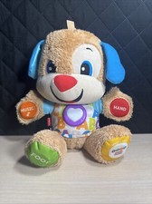 Fisher-Price Laugh And Learn Puppy Plush Stuffed Animal Interactive 2017 WORKS