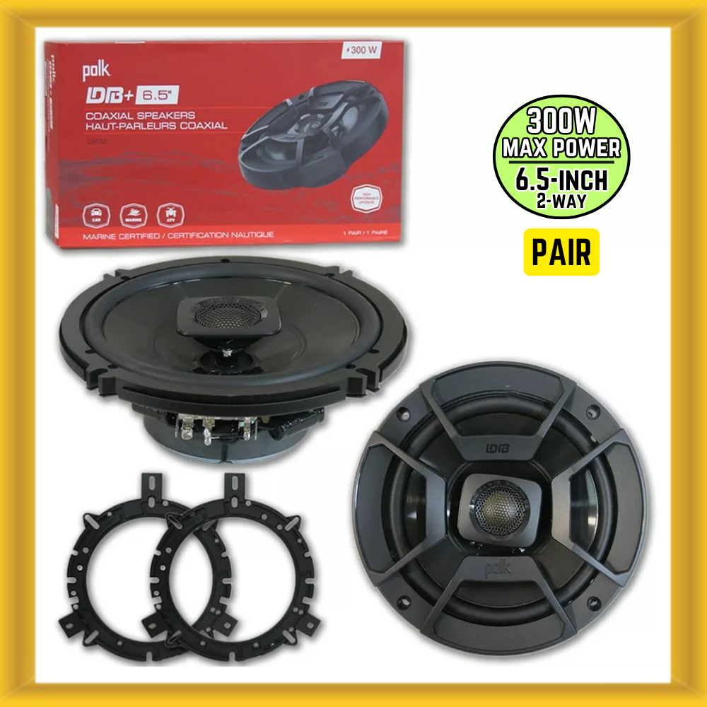 Marine Speakers Polk Audio Db 652 POLK DB652 Marine/Car Coaxial