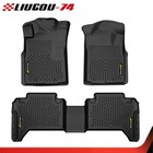 Floor Mats All Weather Car Liners TPE Fit For 2005-2011 Toyota Tacoma Double Cab