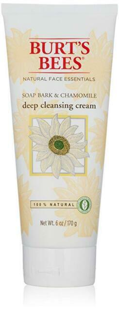burt's bees soap bark and chamomile deep cleansing cream