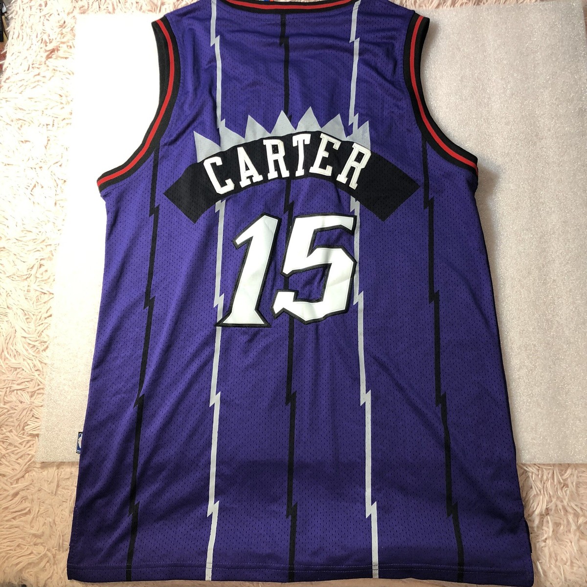 Toronto Raptors Vince Carter Jersey Vintage Nike #15 Men's Size XL
