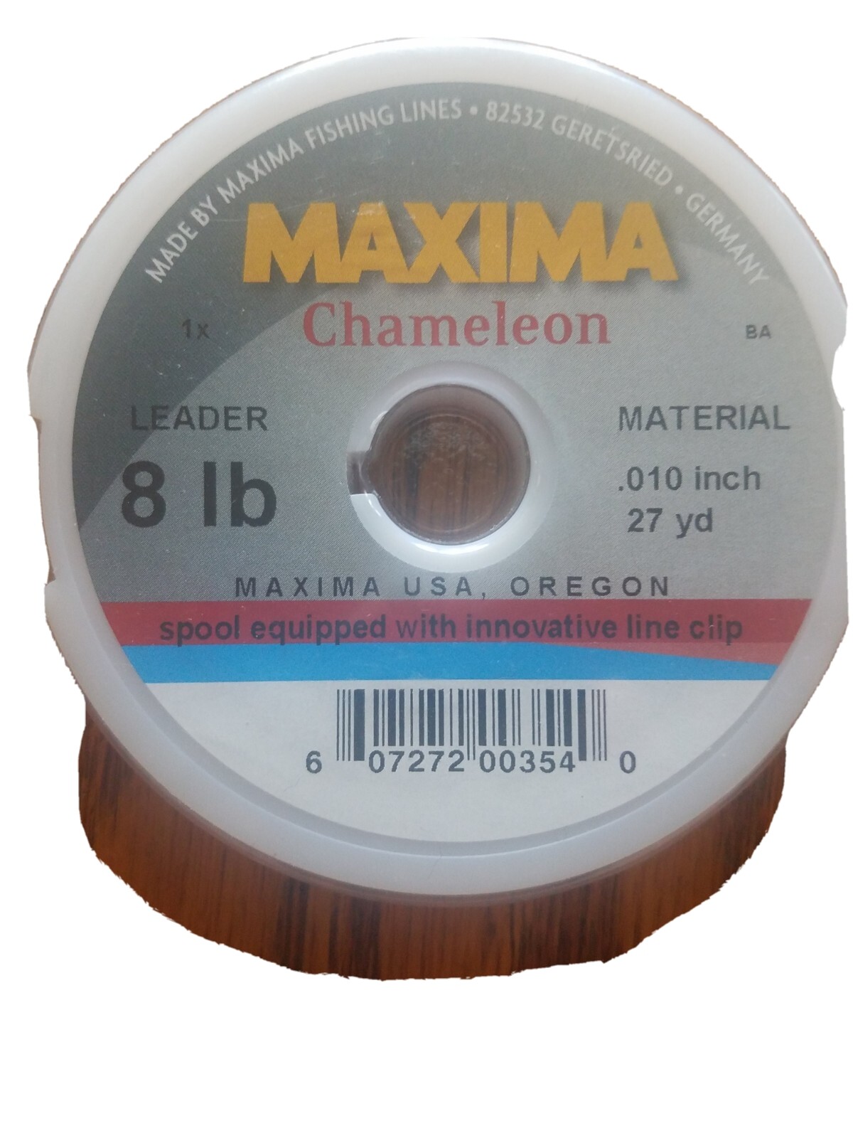 Maxima Chameleon 8 Lb .010 Inch 27 Yd Fishing Line