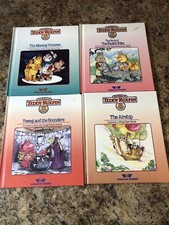 The World Of Teddy Ruxpin 4 Hardback Books 1985 Vintage