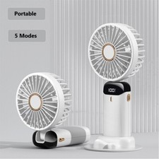Mini Desk Fans Air Hand Held Fans USB Rechargeable Portable Fans Cooler Cooling