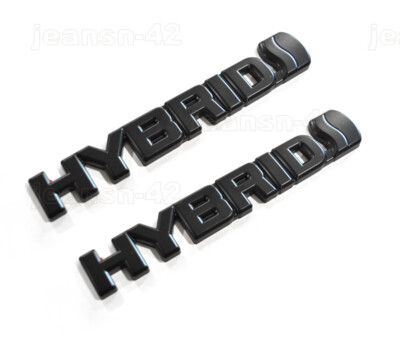 2pcs TOYOTA RAV4 BLACK OUT EMBLEM OVERLAY For 19-23 LE XLE SE XSE PIRME LIMITED - Foto 9