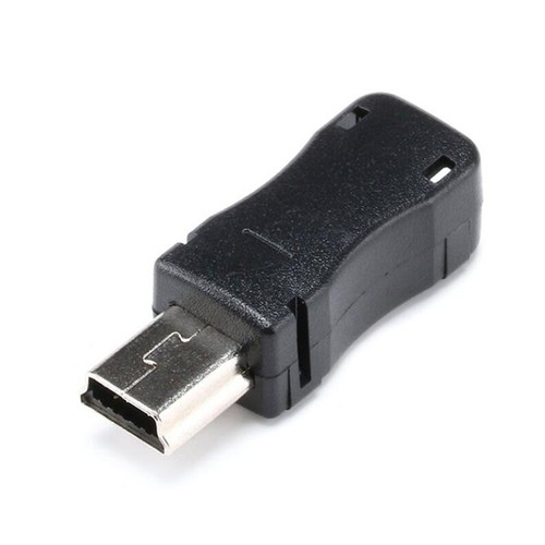 Mini USB Stecker 5-Pin Zum Selbermachen Stecker mit Schale-Mini Jack Tail Stecker Stecker Kopf Neu - Bild 4 von 4