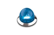 ROADWORKS MINI WATERMELON HERO LED LIGHT - BLUE LIGHT / CLEAR LENS