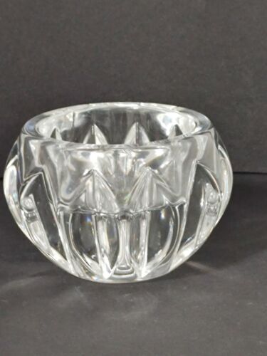Vintage Toscany Collection Lead Crystal Tapered Votive Candle Holder Pre Owned