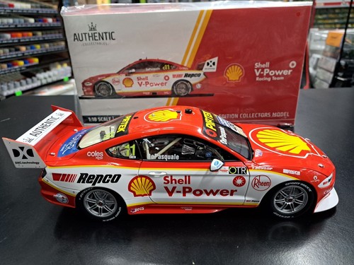 1:18 2021 DJR Shell V-Power De Pasquale #11 Ford 400th Win DePasquale With COA - Picture 7 of 11