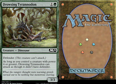 Magic the Gathering MTG - Drowsing Tyrannodon -Foil | eBay