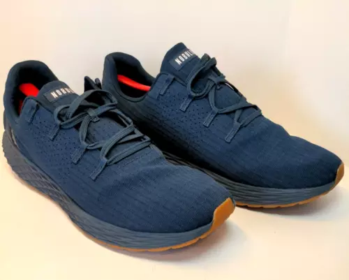 NOBULL Navy Blue Ripstop Waffle Crossfit/Gym/Exercise Shoes Sz 13.5 Men's