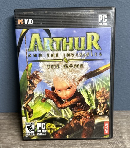 Arthur and the Invisibles (PC, 2007) CIB COMPLETE WITH KEY - RARE - SEE PICS - 第 1/5 張圖片
