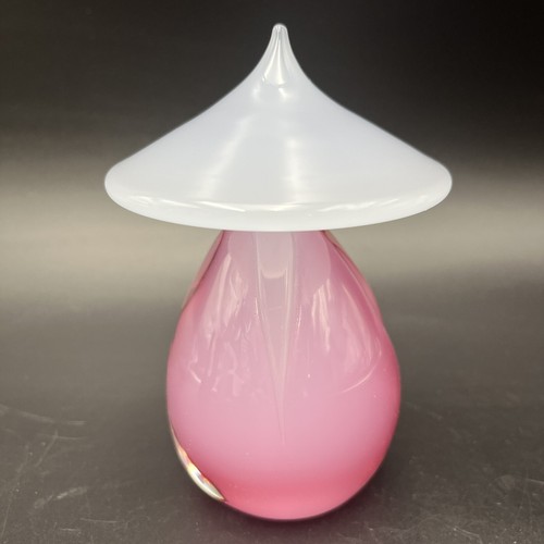 MURANO VETRERIA ARTISTICA OBALL ROSA Y BLANCO ALABASTRO ASIÁTICO ORIENTAL HOMBRE Y DAMA - Imagen 12 de 16