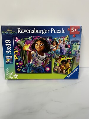 Ravensburger Encanto Kinder Puzzle Set 3 x 49 Stück Disney vollständig